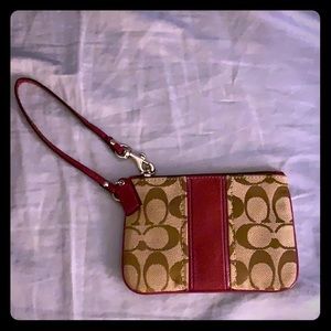 Coach wristlet